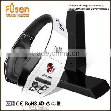 2015 wirless studio noise cancelling TV headphone for game with CE/ROHS