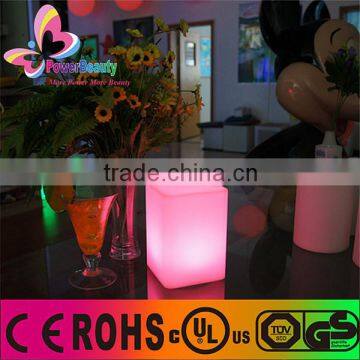 fashionable Inductive charge waterproof color changing led cylinder table lamp