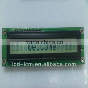 high quality 16x1 lcd display module