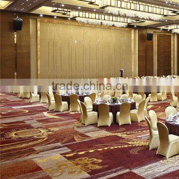 Restaurant/dining room/banquet hall carpet 80% wool 20% nylon carpet