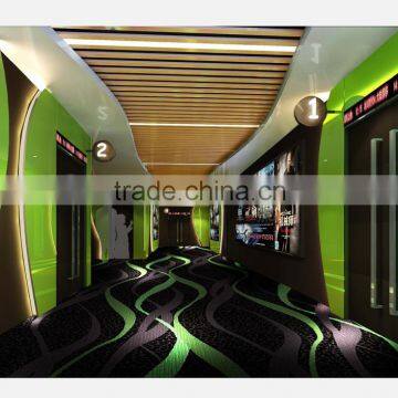 modern Design and Decorative,Commercial Use,Hotel,Theatre carpet