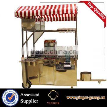 mobile coffee food truck for crepe maker sale