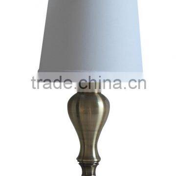 fabric shade table lamp