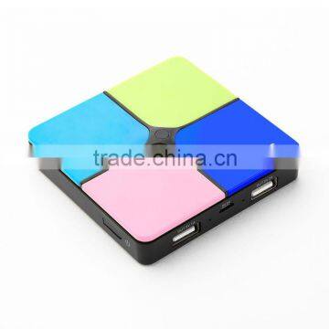 Rubiks Magic Cube Colorful Design Multi Function Power Bank Portable Charger Power Bank