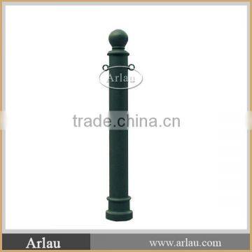 outdoor cast iron fixed traffic bollard