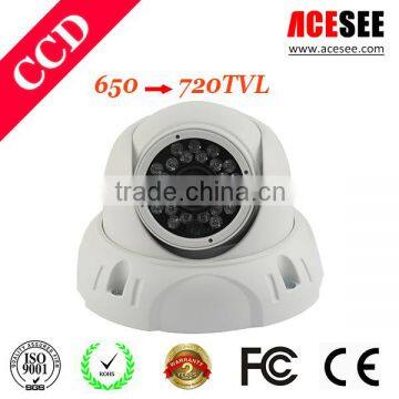 ACESEE metal Vandalproof analog IR dome security cctv camera system