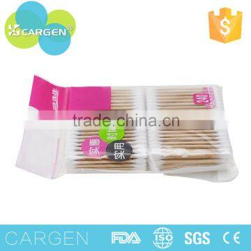240 Pcs Baby Care Wood Stick Ear Cleaning Cotton Bud photo-4