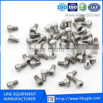 HOT SALE !! DIN 912 Stainless steel Hexagon socket head cap screws / Galvanized carbon steel hex socket bolts