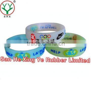 High-quality wide silicone bracelet energy cheap custom silicone bracelet