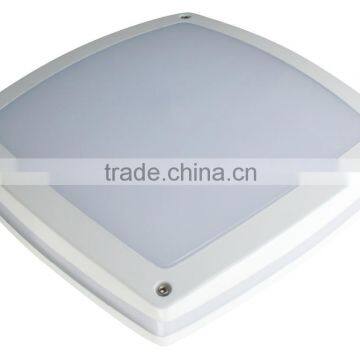 Singapore, 20W, 300x300mm Waterproof Flush Mount LED Ceiling Lite, Surface Mount Square IP65 LED Ceiling Light