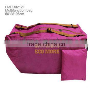 Reach and SGS audited recycled folding travel bags foldable bags