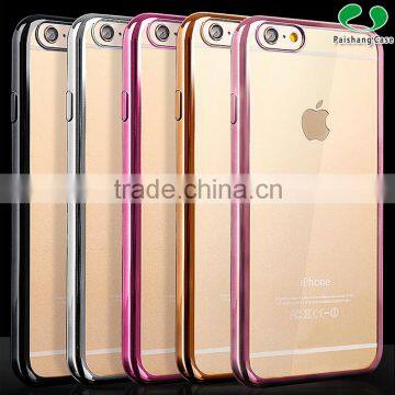 Free Sample Professional Smartphone Case Factory TPU Electroplate for Iphone 6 / 6 Plus Phone Case photo-4