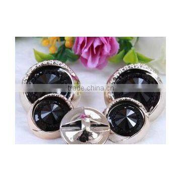 factory wholesale craft flower rhinestone buttons