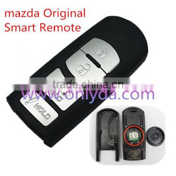 Original Mazda 4 button keyless remote key with 433mhz Smart key