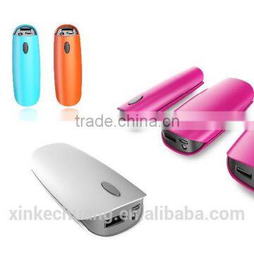 2016 New Fashion Design Mini Series Portable Power Bank 2600mAh for Phone