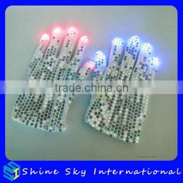 Sequin Led Light Up Glove Manufacturer