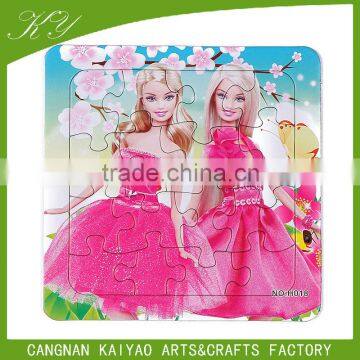 Fashional Education Toy Beautiful printing Magnetic jigsaw puzzle