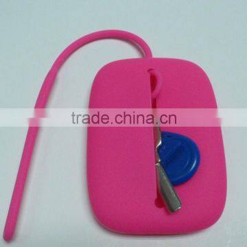 silicone key holder silicone key case silicone key bag