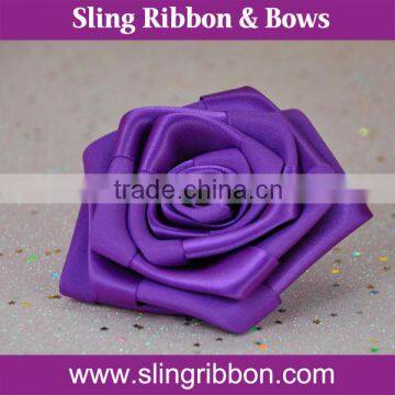 2015 High Quality Cheap Wholesale Ribbon Flowers For Valentine's Day