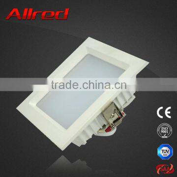 Indoor Ultra Thin Square Recessed LED Ceiling Light Downlight 8" 30W