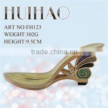 FH123 ABS heels for lady shoes