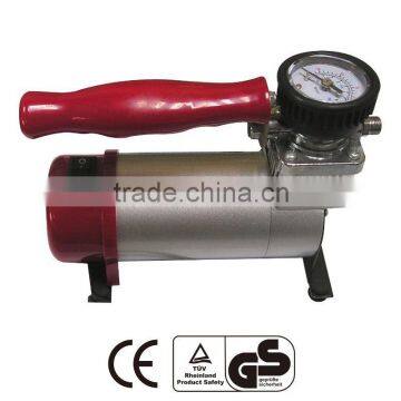 Heavy Duty Metal Air Compressor with Pressure Gauge