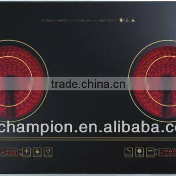 high qulity Electric Double burner cermaic Cooker MEC007
