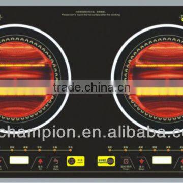 Electric home applicance Double burner halogen Cooker 277