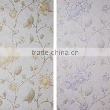 Decoration Materials Embossed Effect Pvc Wallpaper photo-5