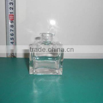 clear glass diffuser bottle with cork