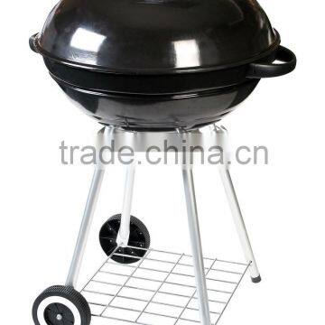 17 inch porcelain enameled surface treatment Kettle foldable bbq grill