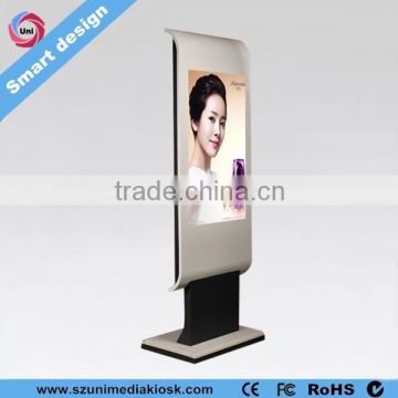 Smart internet 55 inch HD lcd floor standing advertising tv