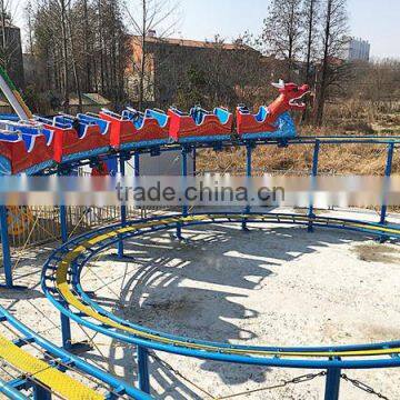 Amusement Mini Roller Coaster Track Sliding Dragon for Adults and Kids photo-6