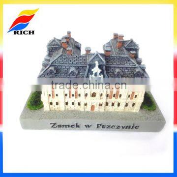 most popular items 3d art sculpture resin tiny miniature house for decoration