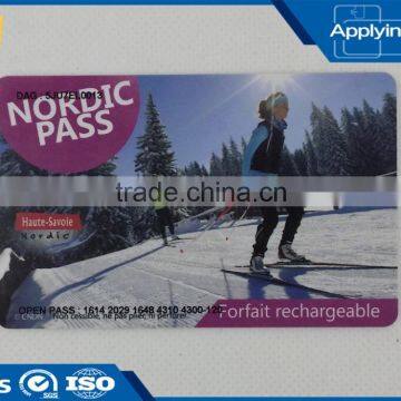 Quality assurance pvc printing card contact smart card
