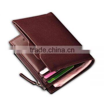 Real Leather Men Travel Wallet With Rfid Card Holder and Coin Pocket photo-6