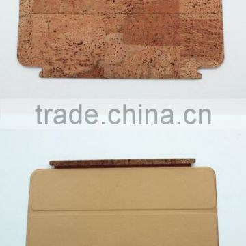 Boshiho tri-fold cork tablet case for ipad air holder