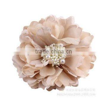 16 cm Big Peony Head Artificial Flowers Silk Flower Craft Wedding Needle Art Hat Decors