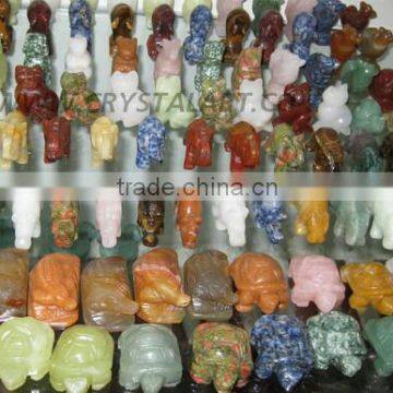 Gemstone Carved Animal