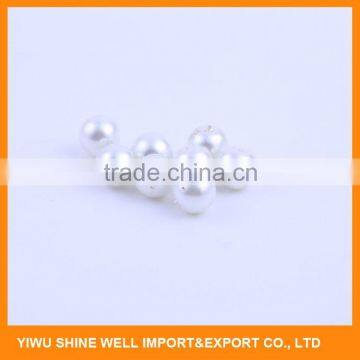 Most popular simple design fashion shiny plastic beads for wholesale