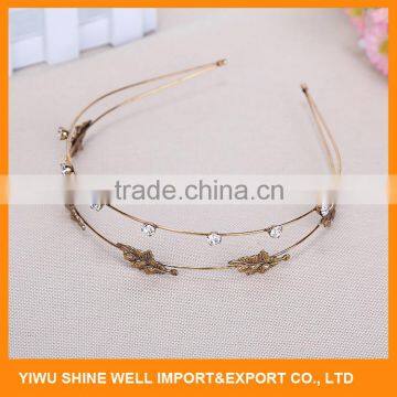 Elegant metal hair accessories for women with high quality