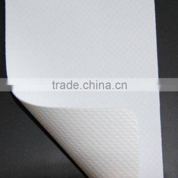 UV Protection Stock Heavy Duty PVC Tarpaulin , Awning and Side Curtain PVC Fabric photo-3
