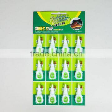 SUPER GLUE FOR SHOES WITH BLISER CARD.5g Cyanoacrylate Adhesive for Shoes photo-2