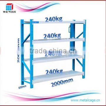 Trade assurance Durable Steel Warehouse storage Racking, warehouse shelf racking, shelves middle duty rack for sale