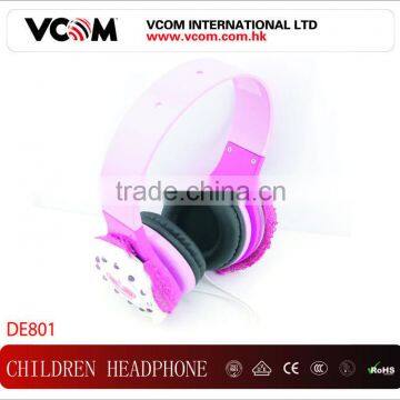 VCOM Popular and lovely Children's headphones for 6-12 years old Children