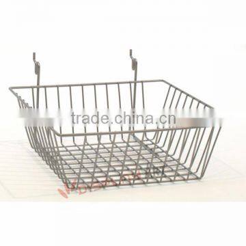 Factory direct sale metal wire basket display rack