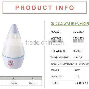 LED Light Aeration Aroma Ulrtasonic Diffuser GL-22 11E
