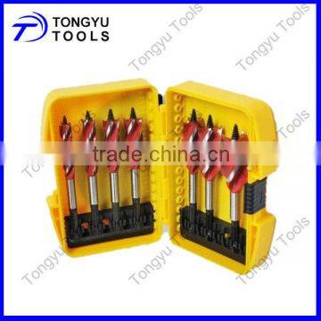 4 flutes wood drill bits 7pcs drill bit set