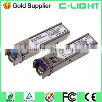Single Mode Fiber TX1310nm RX1490nm SFP BIDI Optical Transceiver Module Compatible CISCO