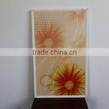 500 Watt IR Panel Heater for Living Room with Decorative UV Painting Surface